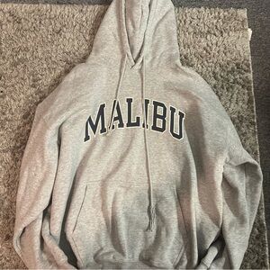 COPY - Brandy Melville Gray Malibu Hoodie